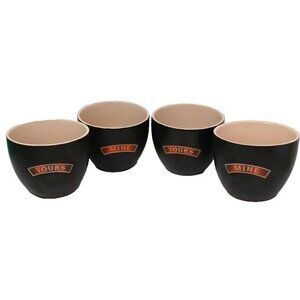 4 Bailey's Irish Cream Yours and Mine Mugs Cups Bowls  #WS-3